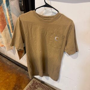 Carhartt K87-DES Short Sleeve Men's T-Shirt - Brown, S